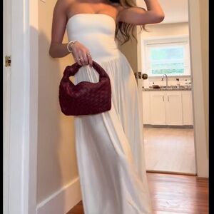 Lululemon 2 in 1 Strapless Maxi Dress - Ivory